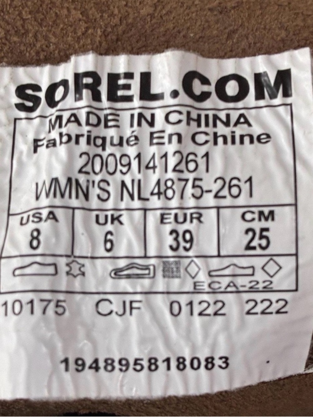 Boho Chic Sorel Hi-Line Heel Lace-Up Coyote Tan Ankle Boots in Women’s Size 8 - Picture 8 of 8